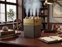 Mist generator with finished casing